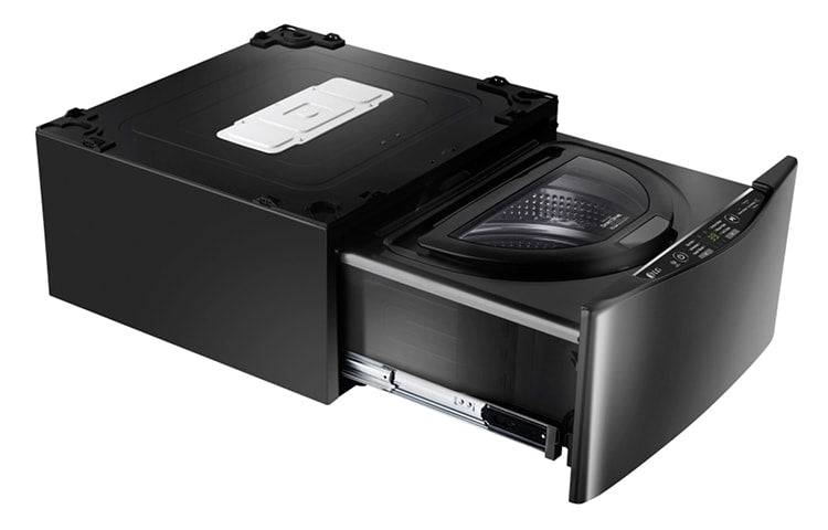 WD100CK - PEDESTALS - LG - Storage Drawer - Black Steel - Open Box - BonPrix Électroménagers