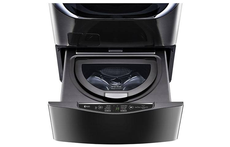 WD100CK - PEDESTALS - LG - Storage Drawer - Black Steel - Open Box - BonPrix Électroménagers