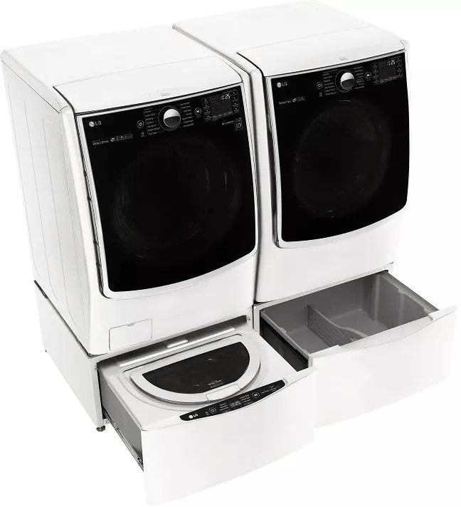 WD100CW - PEDESTALS - LG - Storage Drawer - White - Open Box - BonPrix Électroménagers