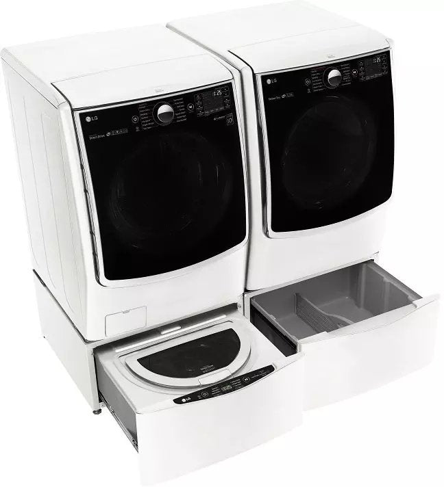 WD100CW - PEDESTALS - LG - Storage Drawer - White - Open Box - BonPrix Électroménagers
