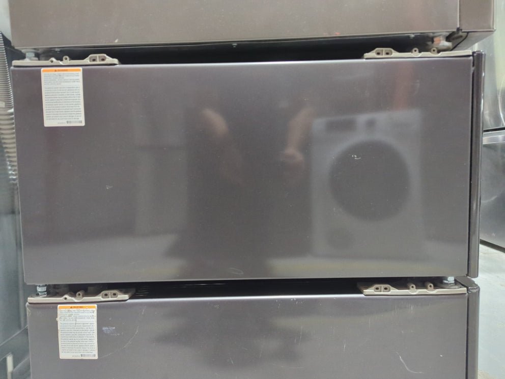 WD200CB - PEDESTALS - LG - Storage Drawer - Black Steel - Open Box - BonPrix Électroménagers