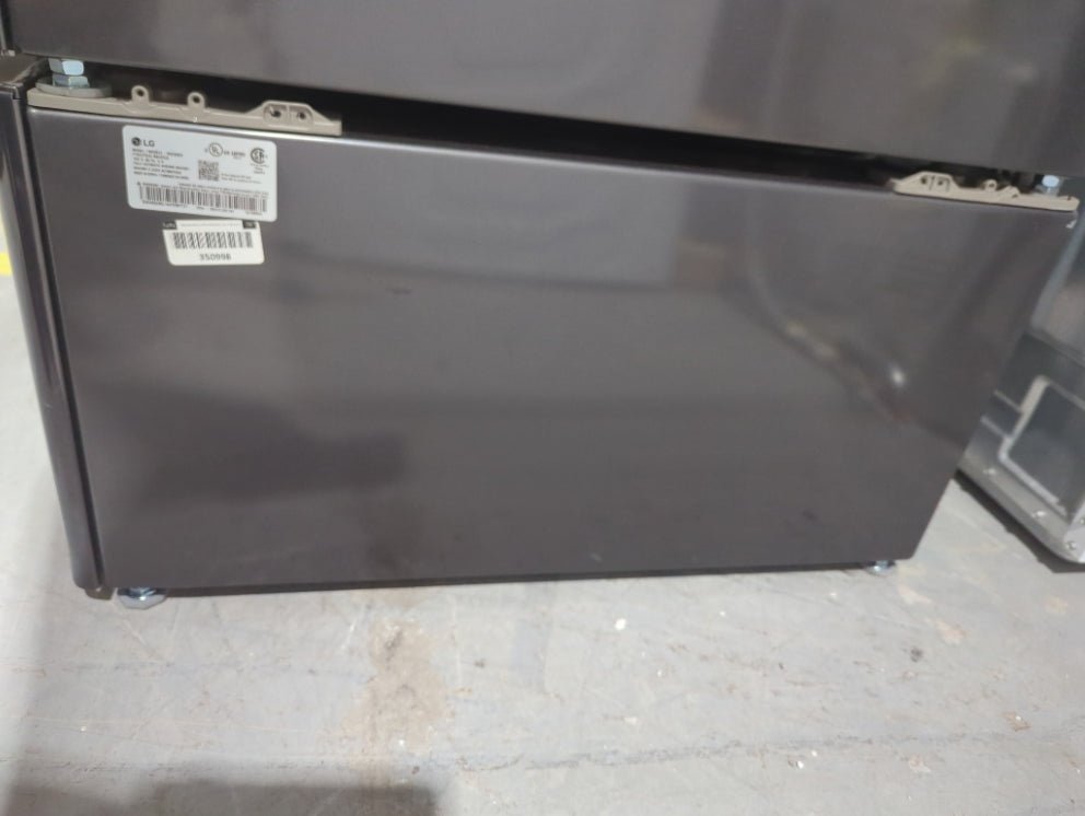 WD200CB - PEDESTALS - LG - Storage Drawer - Black Steel - Open Box - BonPrix Électroménagers