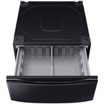 WE302NV - PEDESTALS - Samsung - Storage Drawer - Black Steel - Open Box - BonPrix Électroménagers