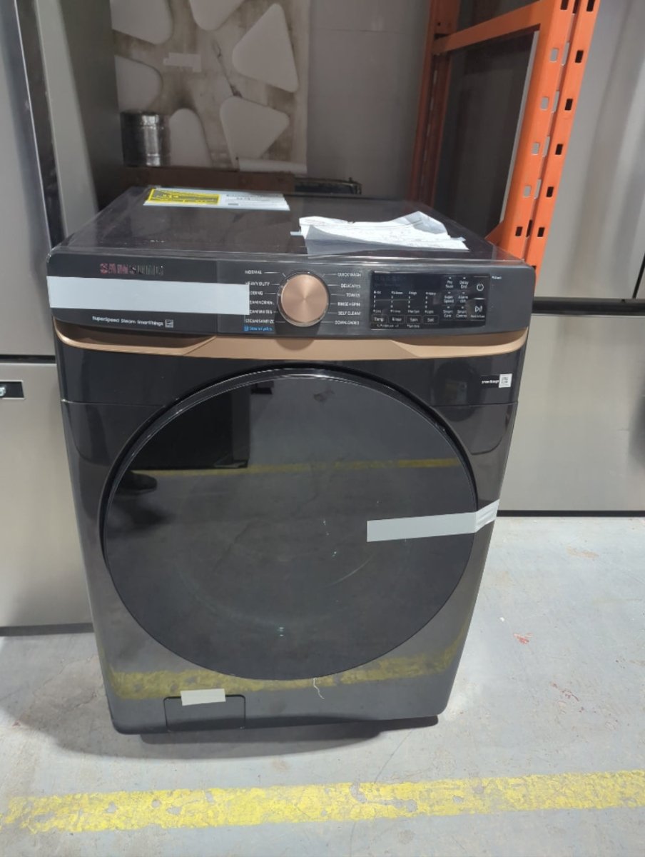 WF50BG8300AV - WASHERS - Samsung - Front Loading - Black - Open Box - BonPrix Électroménagers