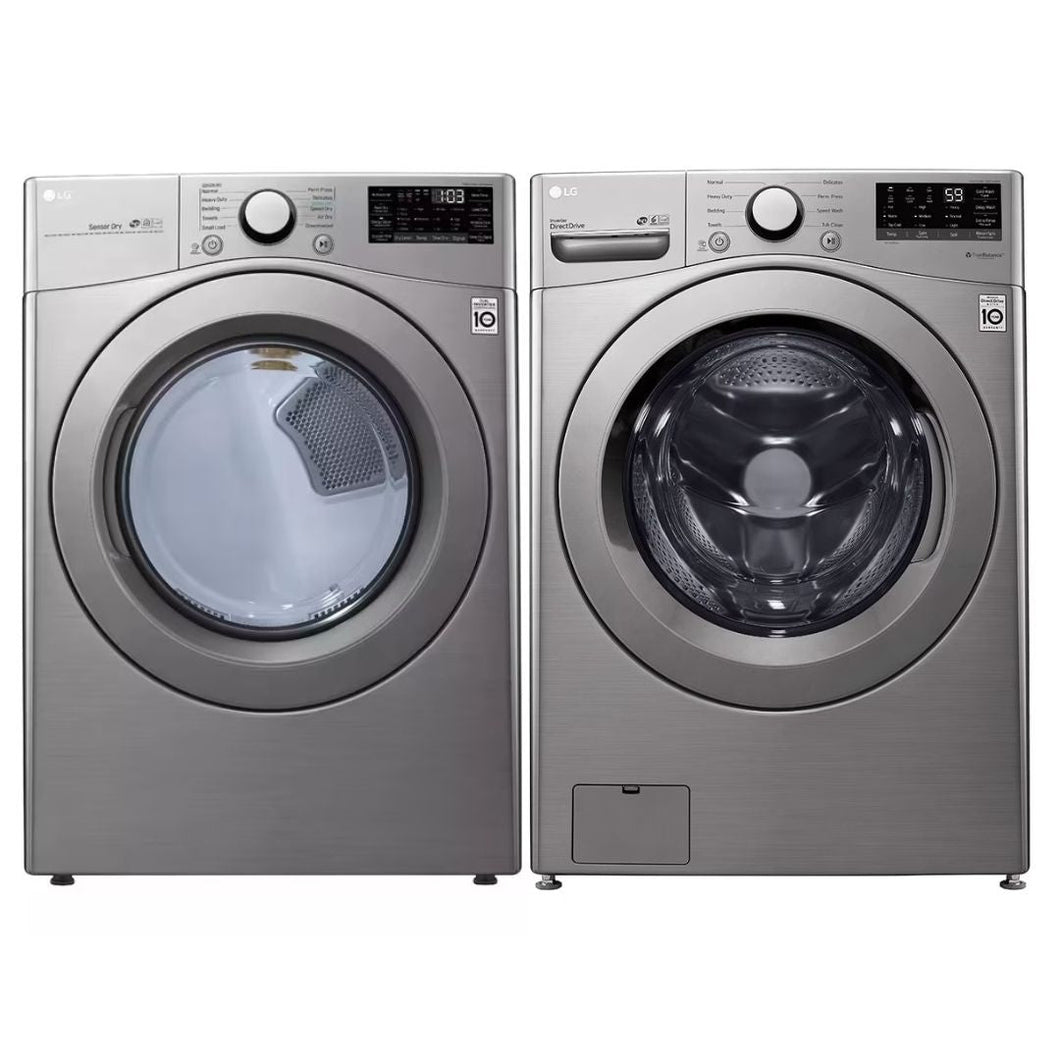 WM3400CV, DLE3400V - LG - Laundry Pairs - Open Box - BonPrix Électroménagers