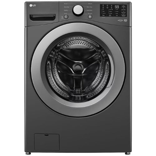 WM3470CM - WASHERS - LG - Front Loading - Black - Open Box - BonPrix Électroménagers