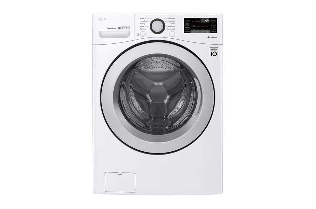 WM3500CW - WASHERS - LG - Front Load - White - Open Box - BonPrix Électroménagers