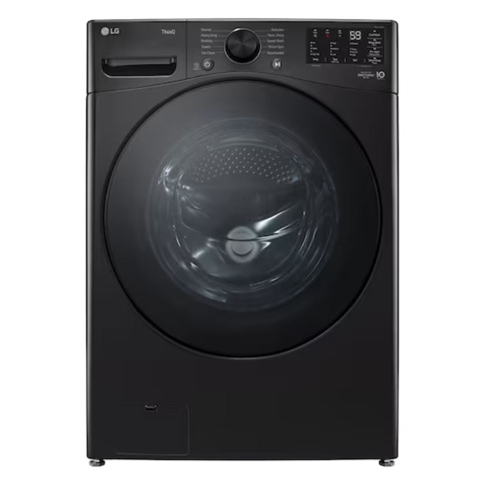 WM3580CX - WASHERS - LG - Front Loading - Black Stainless - Open Box - BonPrix Électroménagers