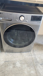 WM3850HVA - WASHERS - LG - Front Load - Silver - Open Box - BonPrix Électroménagers