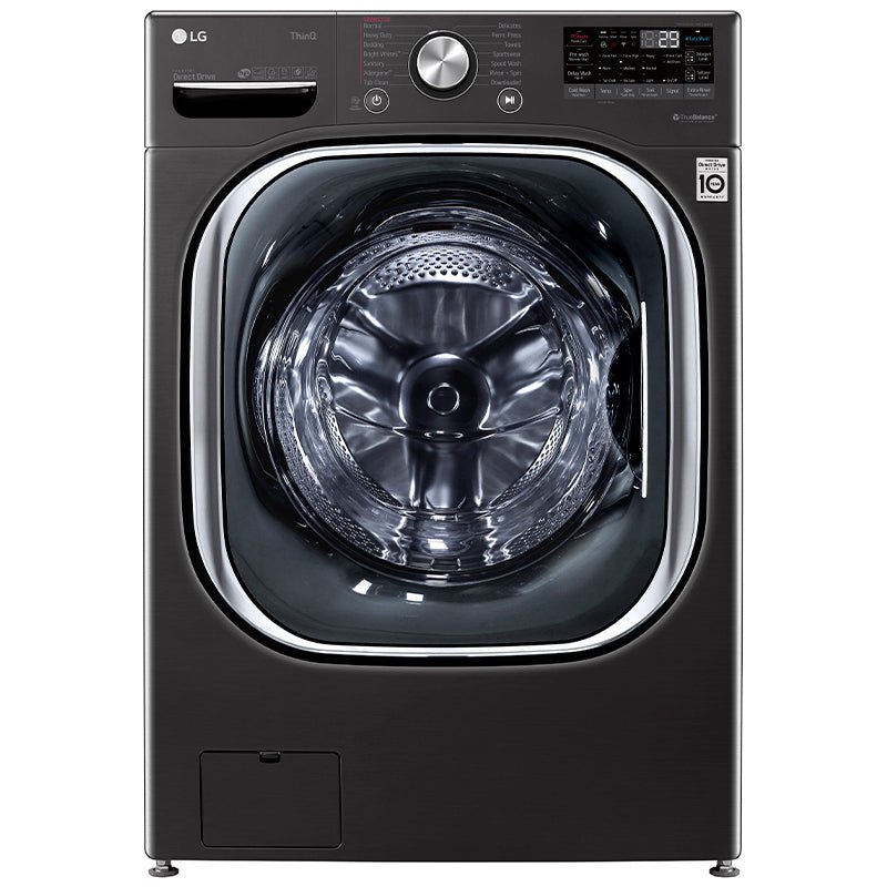 WM4500HBA - WASHERS - LG - Front Load - Black Stainless - Open Box - BonPrix Électroménagers