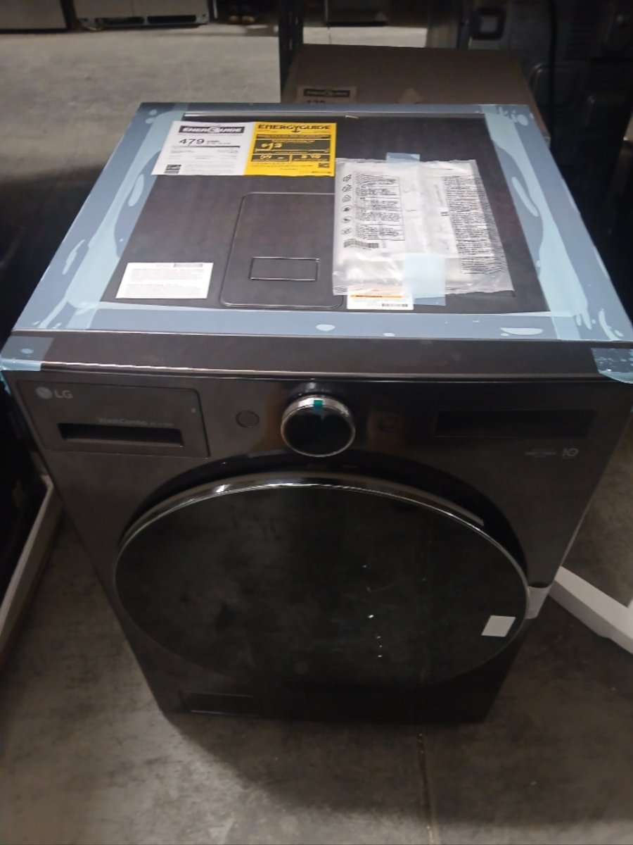 WM6998HBA - LAUNDRY CENTERS - LG - All-In-One - Electric - Black Stainless Steel - Open Box - BonPrix Électroménagers