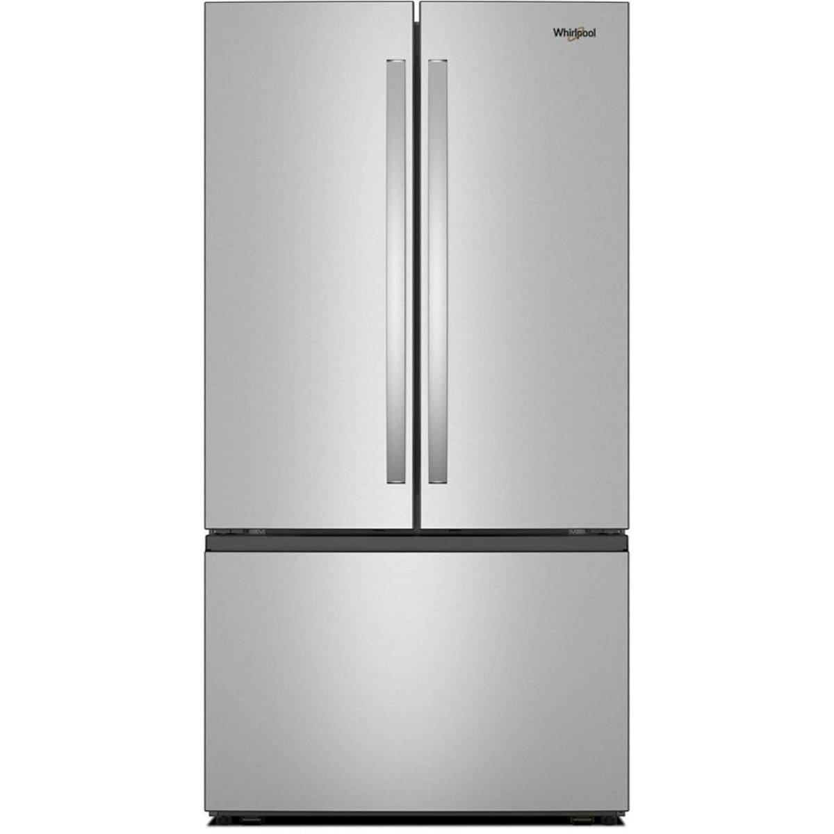 WRFF3136SZ - REFRIGERATORS - Whirlpool - French 3 - Door - Stainless Steel - Open Box - BonPrix Électroménagers