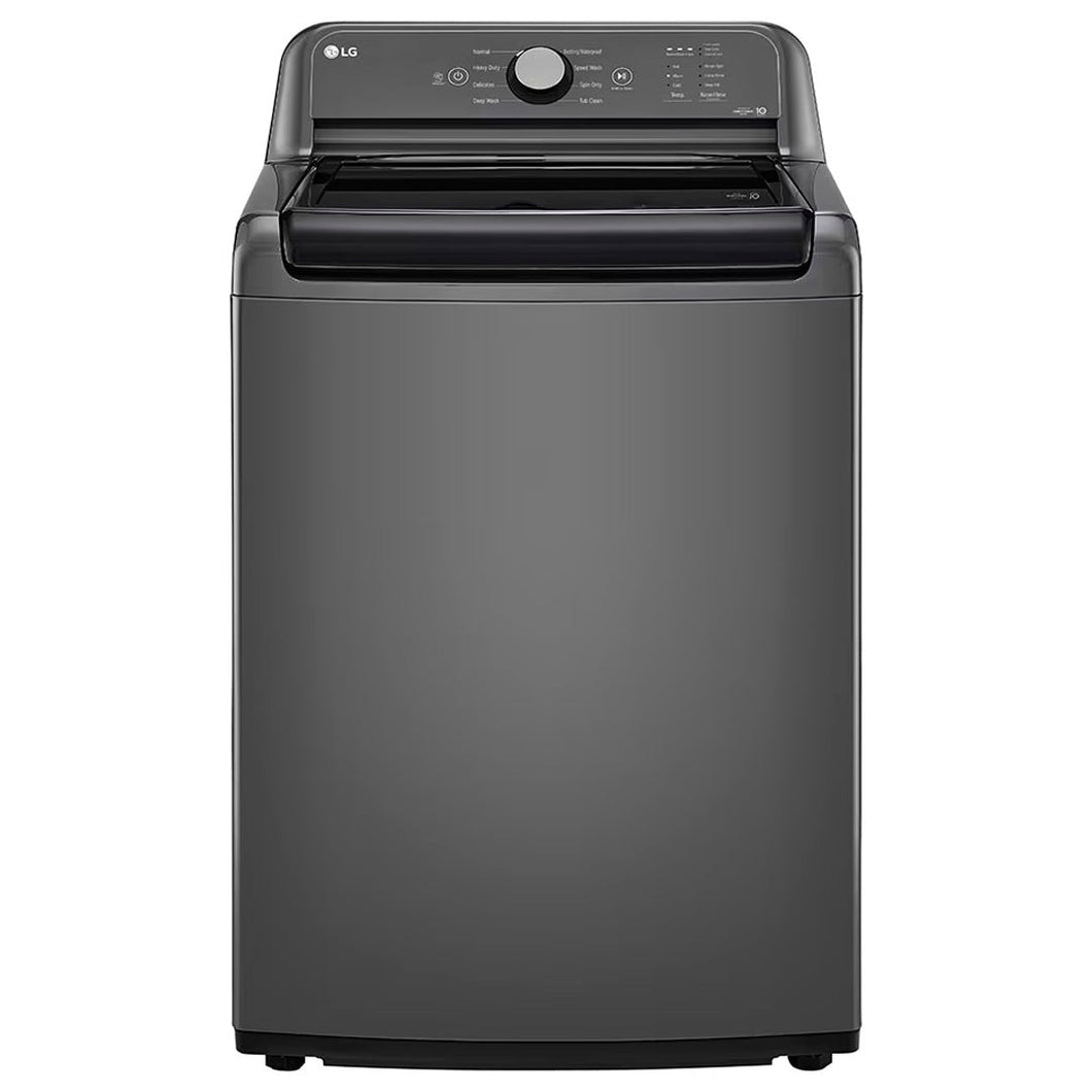 WT6105CM - WASHERS - LG - Top Loading - Grey - Open Box - BonPrix Électroménagers