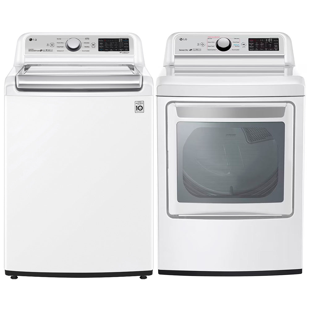 WT7305CW, DLEX7250W - LG - Laundry Pairs - Open Box - BonPrix Électroménagers