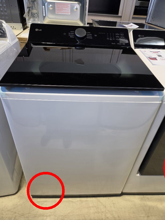 WT8400CW - WASHERS - LG - Top Loading - White - Open Box - BonPrix Électroménagers