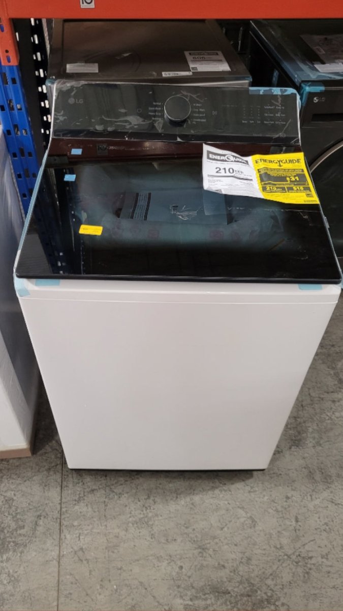 WT8405CW - WASHERS - LG - Top Loading - White - Open Box - BonPrix Électroménagers