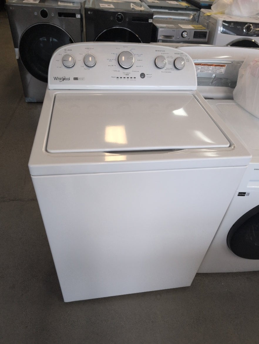 WTW4957PW - WASHERS - Whirlpool - Top Loading - White - Open Box - BonPrix Électroménagers