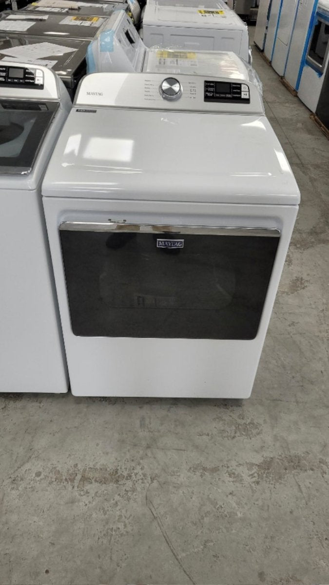 YMED6230HW - DRYERS - Maytag - Electric - White - Open Box - BonPrix Électroménagers