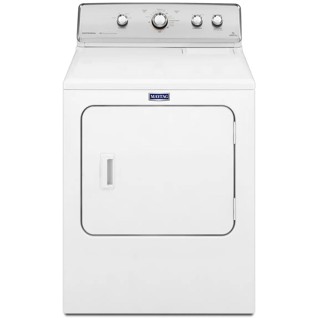 YMEDC555DW - DRYERS - Maytag - Electric - White - Open Box - BonPrix Électroménagers