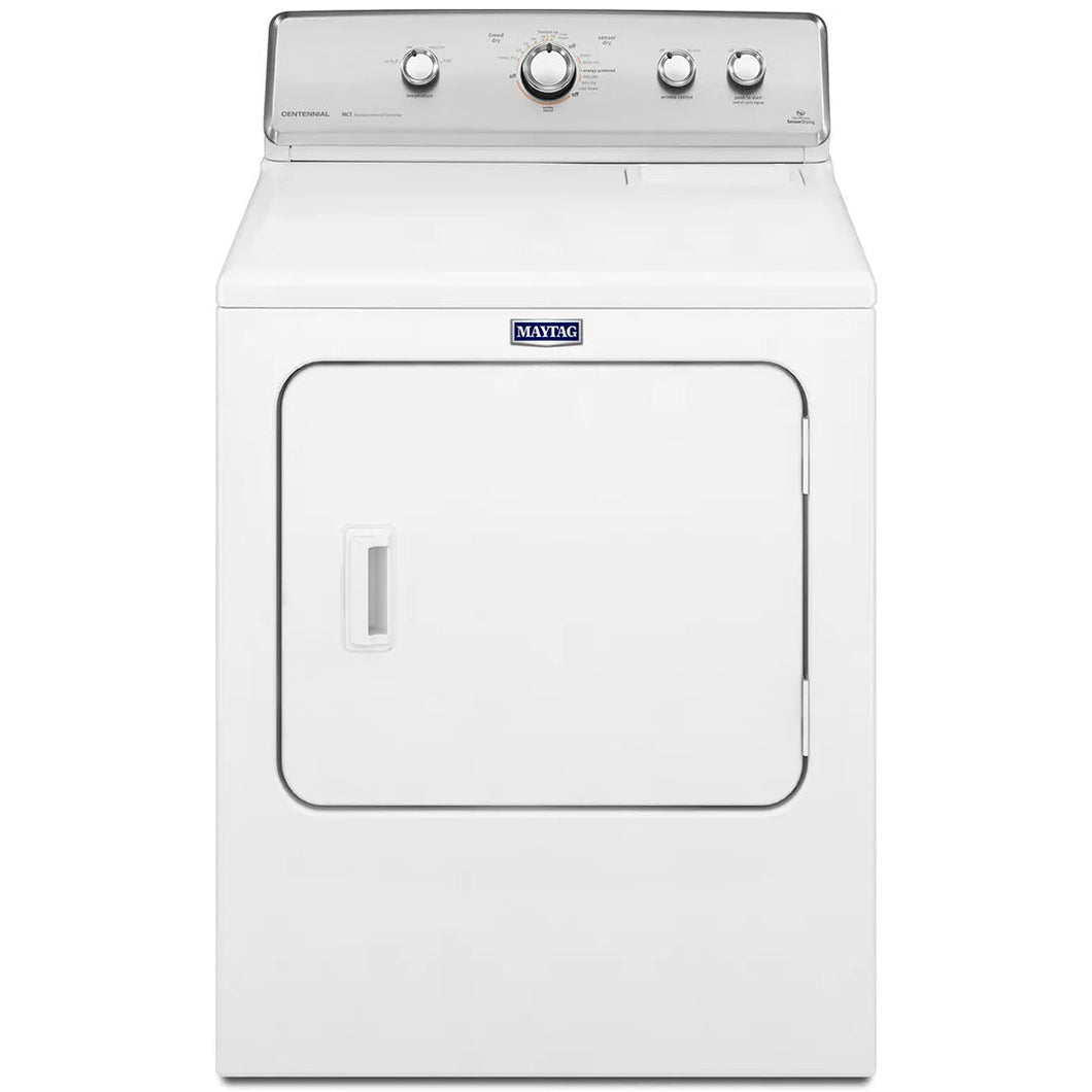 YMEDC555DW - DRYERS - Maytag - Electric - White - Open Box - BonPrix Électroménagers