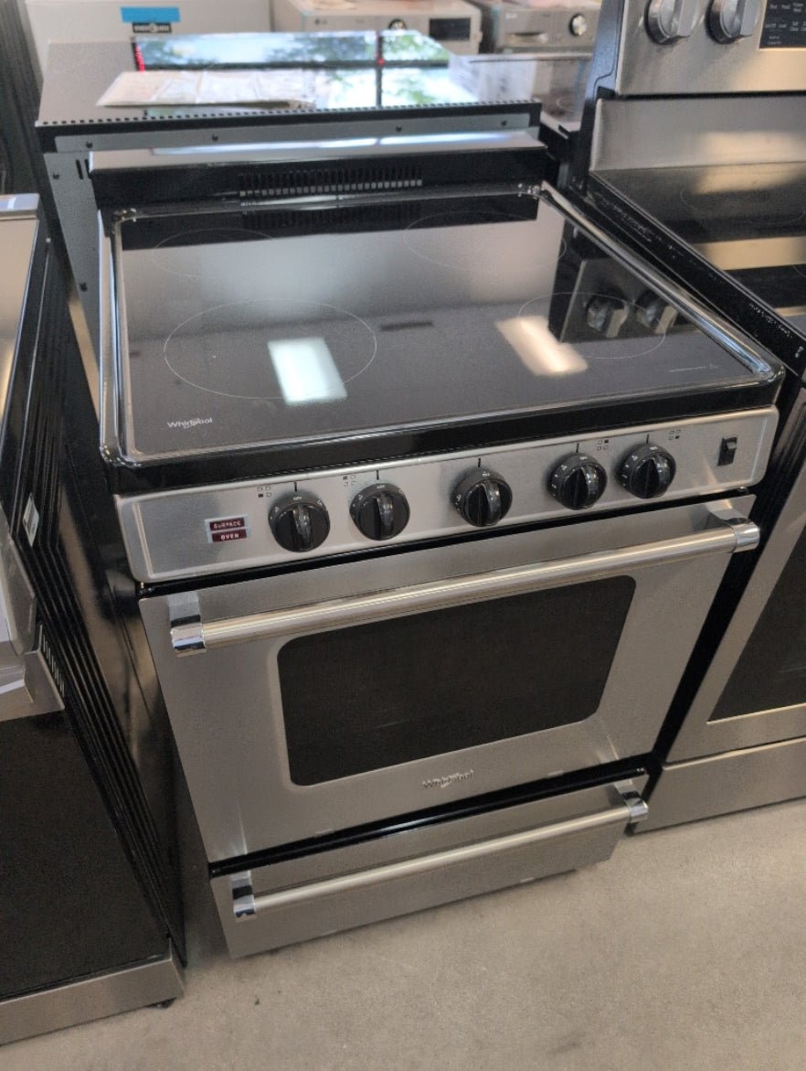 YWFE50M4HS - RANGES - Whirlpool - Electric - Stainless Steel - Open Box - BonPrix Électroménagers