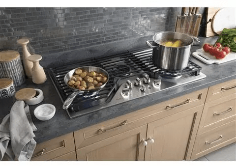 PGP9036SLSS - COOKTOPS - GE Profile - Gas - Stainless Steel - Open Box - Cooktops - BonPrix Électroménagers