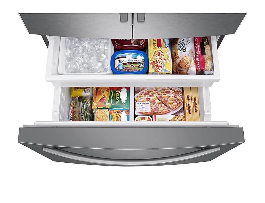 RF28T5A01SR - REFRIGERATORS - Samsung - French 3-Door - Stainless Steel - Open Box - REFRIGERATORS - BonPrix Électroménagers