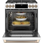 CC2S900P4MW2 - RANGES - Café - Gas - White - Open Box - BonPrix Électroménagers