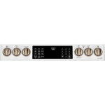 CCES700P4MW2 - RANGES - Café - Electric - White - Open Box - BonPrix Électroménagers