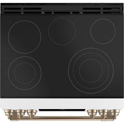 CCES700P4MW2 - RANGES - Café - Electric - White - Open Box - BonPrix Électroménagers