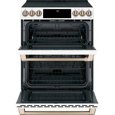 CCES750P4MW2 - RANGES - Café - Electric - White - Open Box - BonPrix Électroménagers