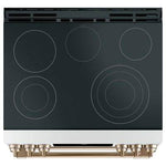 CCES750P4MW2 - RANGES - Café - Electric - White - Open Box - BonPrix Électroménagers