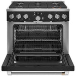 CGY366P3TD1 - RANGES - Café - Gas - Black - Open Box - BonPrix Électroménagers