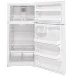 GTE16DTNRWW - REFRIGERATORS - GE - Top Freezer - White - Open Box - BonPrix Électroménagers
