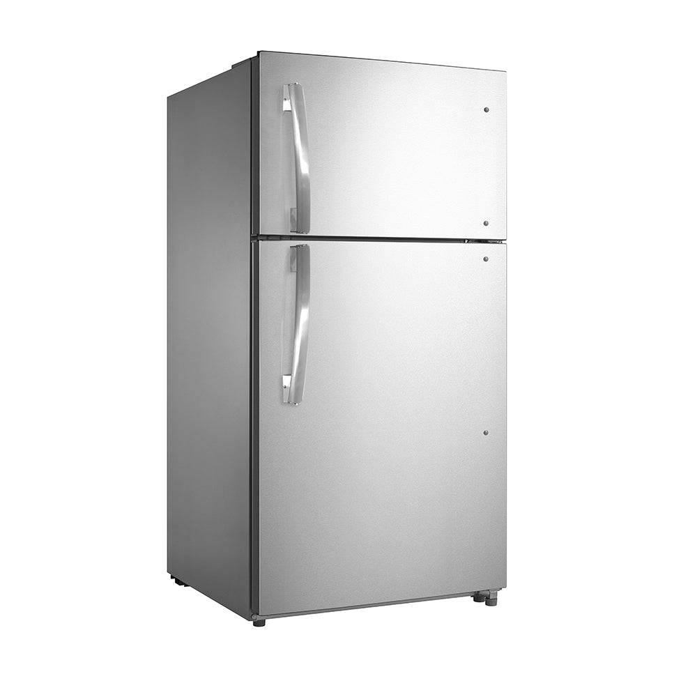 GTE18FSLKSS - REFRIGERATORS - GE - Top Freezer - Stainless Steel - Open Box - BonPrix Électroménagers