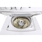 GUD27GSSMWW - LAUNDRY CENTERS - GE - Stacked Washer/Dryer - Gas - White - Open Box - BonPrix Électroménagers