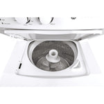 GUD27GSSMWW - LAUNDRY CENTERS - GE - Stacked Washer/Dryer - Gas - White - Open Box - BonPrix Électroménagers