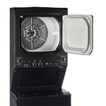 GUD37ESMMDG - LAUNDRY CENTERS - GE - Stacked Washer/Dryer - Electric - Grey - Open Box - BonPrix Électroménagers