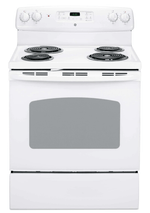 JCBP240DMWW - RANGES - GE - Electric - White - Open Box - BonPrix Électroménagers