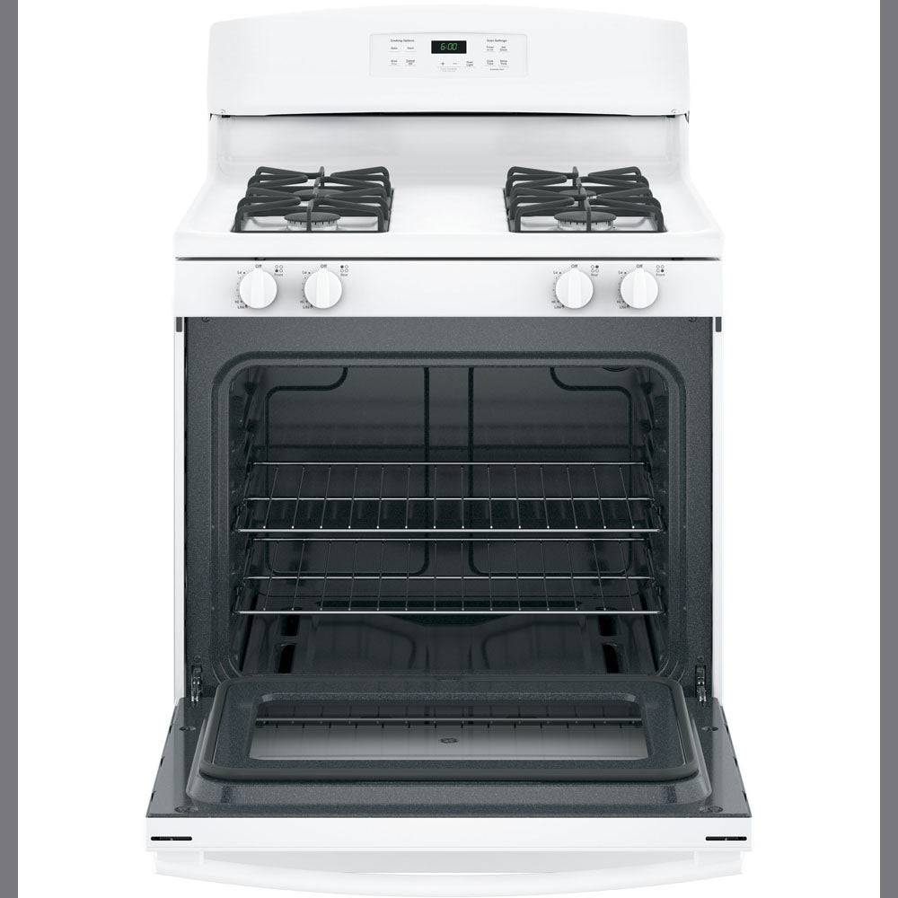 JCGBS60DEKWW - RANGES - GE - Gas - White - Open Box - BonPrix Électroménagers