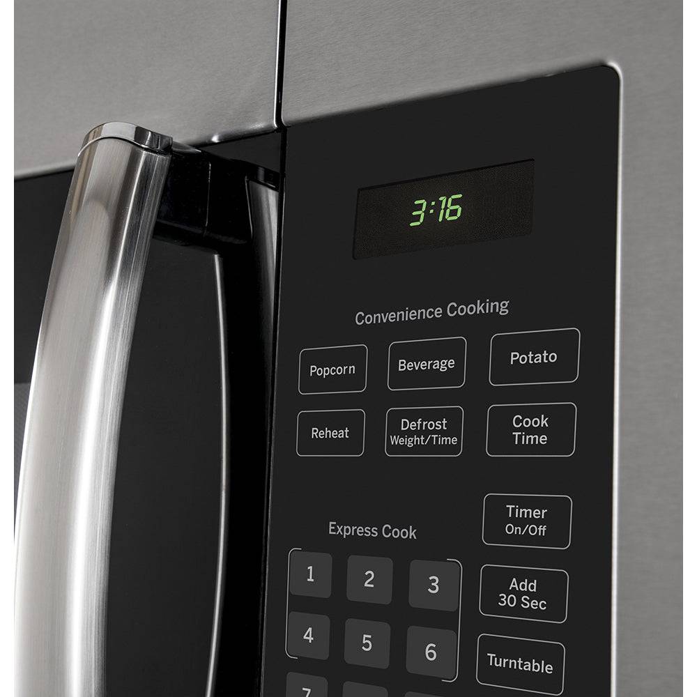 JVM1635SFC - MICROWAVES OVENS - GE - Over - The - Range - Stainless Steel - Open Box - BonPrix Électroménagers