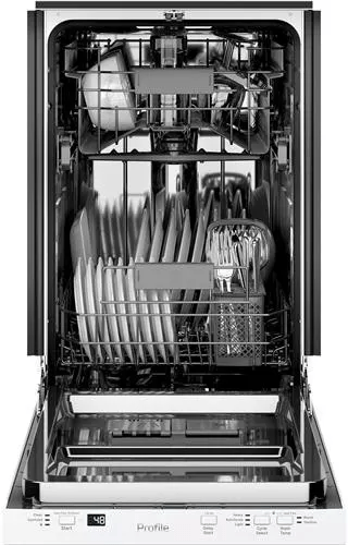 PDT145SGLWW - DISHWASHERS - GE Profile - Top Controls - White - Open Box - BonPrix Électroménagers