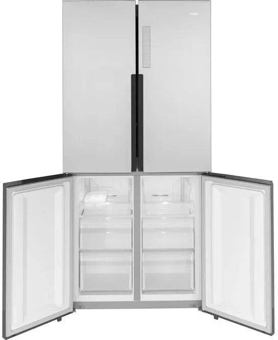 QHE16HYPFS - REFRIGERATORS - Haier - French 4 - Door - Stainless Steel - Open Box - BonPrix Électroménagers