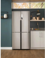 QHE16HYPFS - REFRIGERATORS - Haier - French 4 - Door - Stainless Steel - Open Box - BonPrix Électroménagers