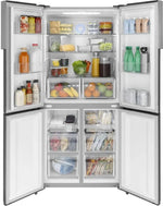 QHE16HYPFS - REFRIGERATORS - Haier - French 4 - Door - Stainless Steel - Open Box - BonPrix Électroménagers